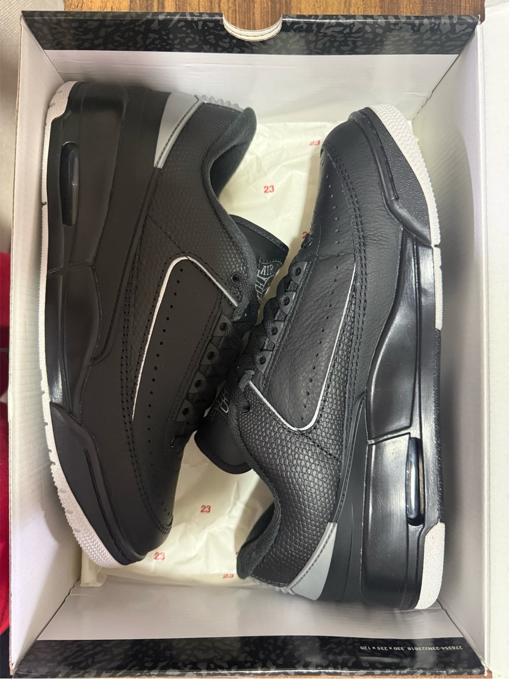 Air Jordan 2/3 “Black/Metallic Silver”